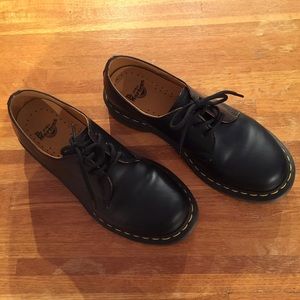 Dr. Martens Oxford Black Smooth 3-eye shoe